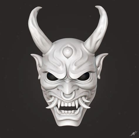 Artstation Oni Mask