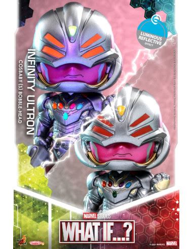 Figura Hot Toys Qué pasaría si Cosbaby Infinity Ultron