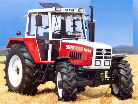 Steyr 8100 8110 8120 8130 Traktoren Technische Daten Tractorbook De