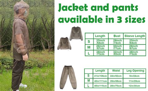 Aventik No See Um Mesh Mosquito Jacket Mosquito Pant For