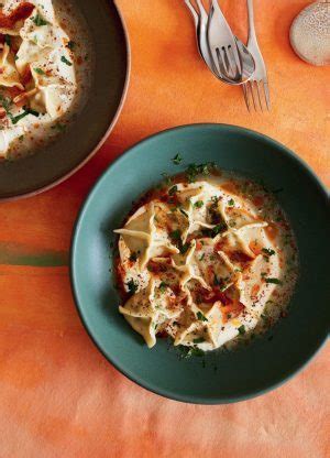 LAMB MANTI WITH YOGHURT SUMAC Cuisine Magazine From New Zealand