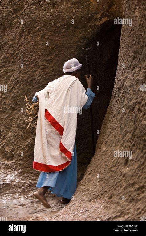 Pilgrimage in holy Lalibela, Ethiopia, Africa Stock Photo - Alamy