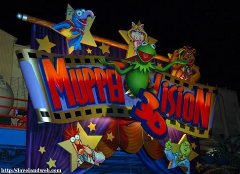 Muppet Vision 3d Muppets Disney World Rides Disneyland