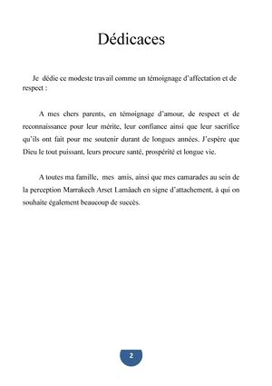 Rapport de stage de perception 2 ER Université Hassan 1 Faculté d