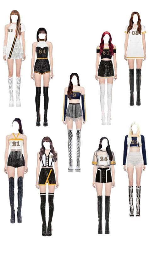 Red velvet psycho outfits inspired – Artofit