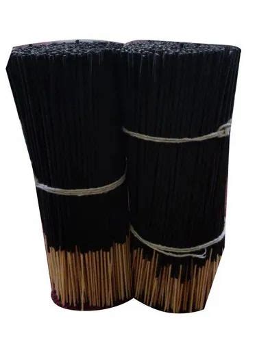 Bamboo Charcoal Black 8 Inch Raw Agarbatti Sticks For Religious At Rs