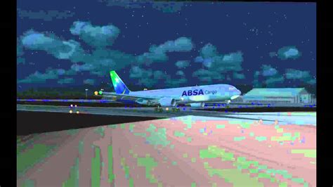 Fs Ivao Audio Absa Cargo Landing In Porto Velho Youtube