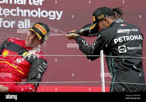 File Photo Dated 03 07 2022 Of Ferrari S Carlos Sainz With Mercedes