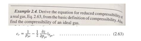 Solved Example 2.4. Derive the equation for reduced | Chegg.com