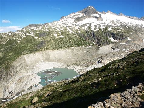 Blick Kurz Nach Dem Bunker Auf Den Gletschersee Am Ende Hikr Org