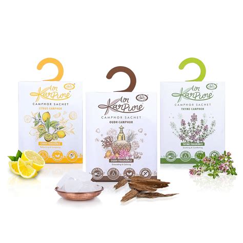 Cycle Pure Karpure Camphor Sachet Pack Of 3 Air Freshener For