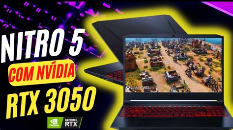 ACER NITRO 5 RTX 3050 Modelo AN515 57 AN517 54 AN515 45