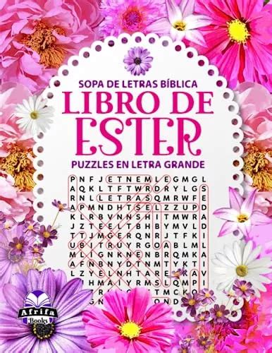 Sopa De Letras Biblica Libro De Ester Puzzles En Letra Gra Meses