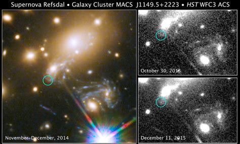 Hubble Space Telescope captures first predicted Supernova - Tech Entice