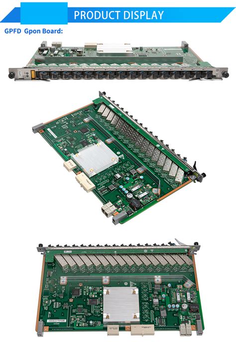 Original Ftth Gpon Olt Board Gpfd 16 Port Card H805gpfd With 16 C Sfp