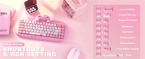 YUNZII C Wireless Mechanical Gaming Keyboard Hot Swap Triple Mode BT G Wired RGB