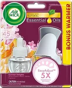 Amazon Air Wick Plug In Scented Oil Starter Kit Warmer Refill