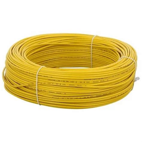 Flame Retardant Yellow Polycab Wire Roll Length M At Rs Roll