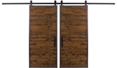 Mountain Modern Double Barn Door Rustica