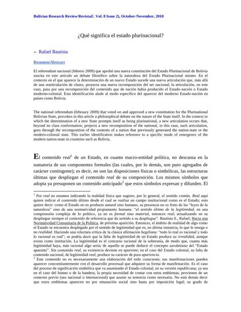 Pdf Que Significa El Estado Plurinacional Pdf Dokumen Tips