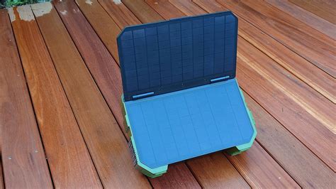 Tragbare Power Station Mit Integriertem Solarpanel Wh Mah