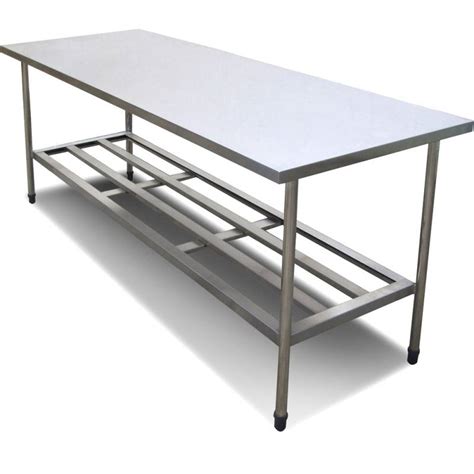 Mesa De A O Inox Para Padaria Wt Inox Cotanet