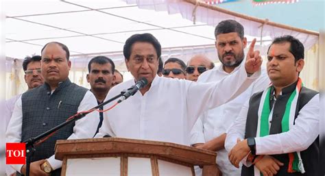 Madhya Pradesh Bjp Ruined Madhya Pradesh Says Former Cm Kamal Nath India News Times Of India