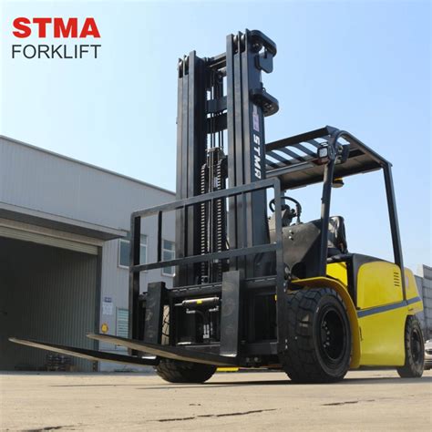 Stma Fob Guangzhou Forklift Car 5 Ton Electric Fork Lift CE With