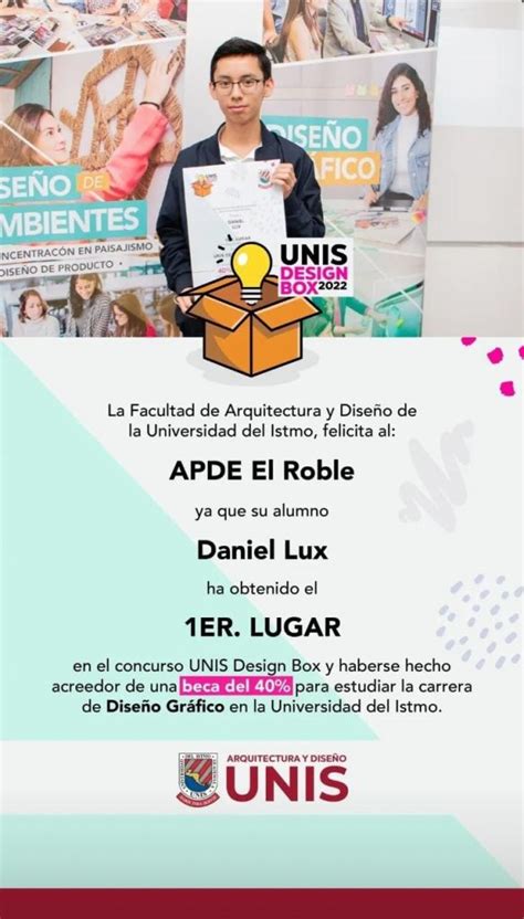 Colegio Apde El Roble 1er Lugar En Unis Design Box 2022 Apde El Roble