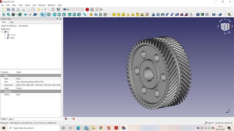 FreeCAD Tutorial Of Helical Gear FreeCAD Tutorial Of Double Helical