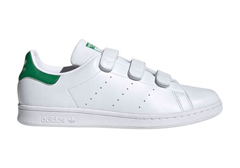 Adidas Stan Smith Triple Strap Cloud White Green Fx Kicksonfire