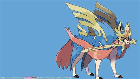 #0888 - Zacian (Crowned Sword) by Fhilb on DeviantArt