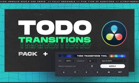 Best Davinci Resolve Transition Packs Templates Theme Junkie