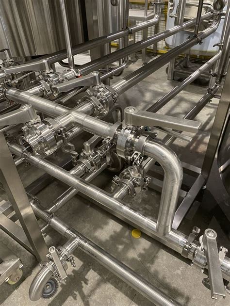 Sus Stainless Steel Pipeline For Brewhousing System