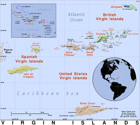 Virgin Islands Public Domain Maps By PAT The Free Open Source