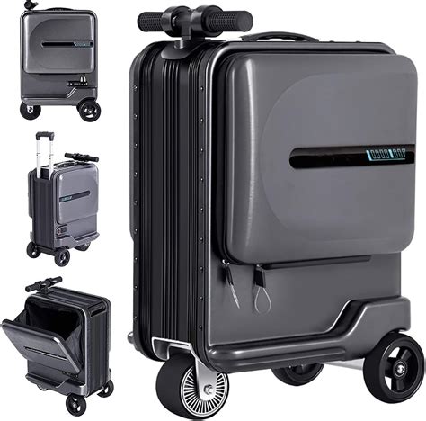 Smart Riding Luggage Inch Electric Suitcase Scooter With Removable