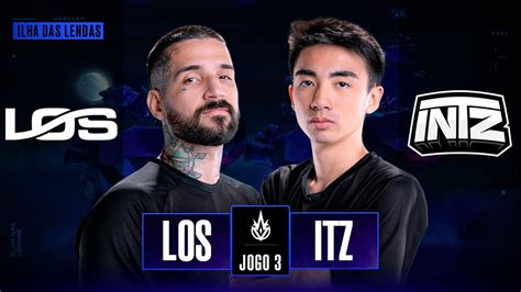 LOS x INTZ 1ª Rodada CBLOL 2024 2ª Etapa Ilha das Lendas YouTube