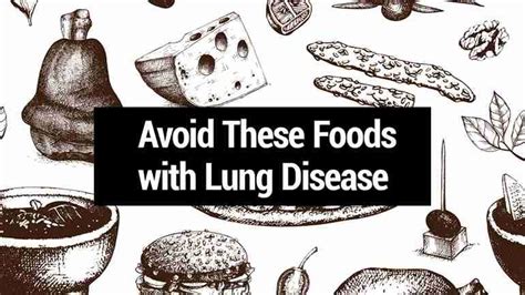 7 Bad Foods To Avoid When You Have A Lung Disease Lung Institute Lung Disease Lunges Disease