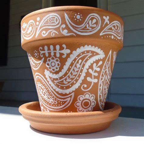 Flower Pot Art Flower Pot Design Clay Flower Pots Terracotta Flower Pots Painted Pots Diy