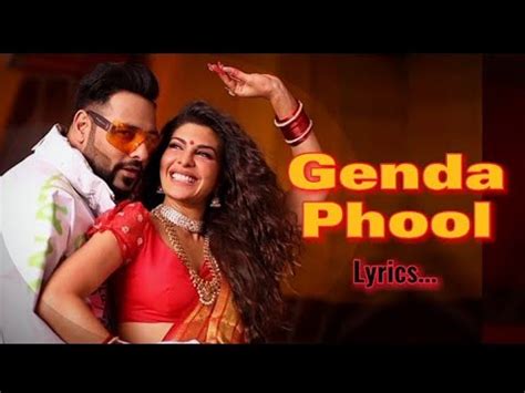 Badshah Genda Phool Ft Payal Dev Lyrics Jacqueline Fernandez