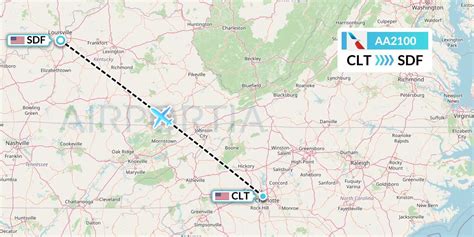 AA2100 Flight Status American Airlines Charlotte To Louisville AAL2100