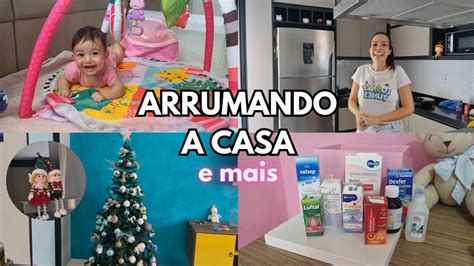 Arrumei A Casa Para O Natal Mostrei A Farmacinha Da Luna Vlog