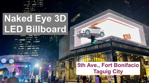 Bgc S Naked Eye D Led Billboard K Youtube