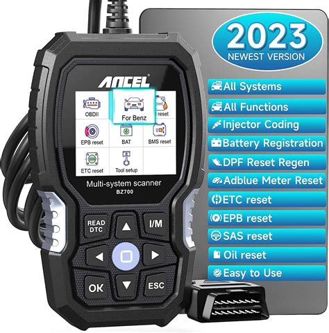 Amazon Fr ANCEL BZ700 Professionnel Appareil De Diagnostic OBD2 Pour