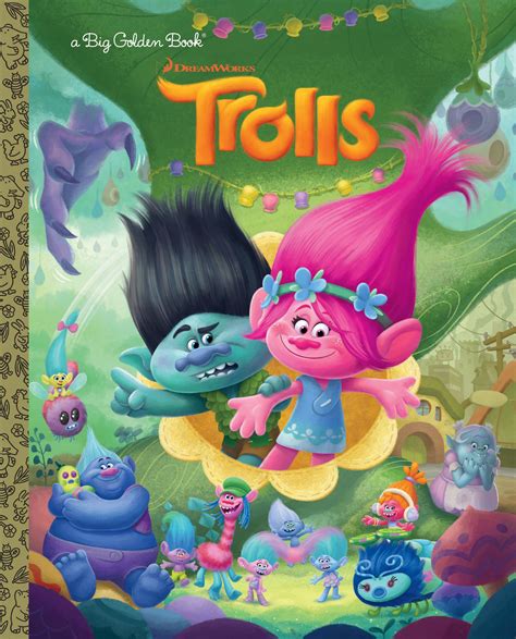 Trolls Big Golden Book Dreamworks Trolls Walmart Walmart