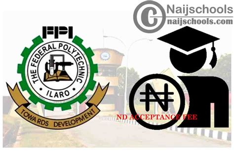 Federal Polytechnic Ilaro (ILAROPOLY) ND Full-Time Acceptance Fee ...