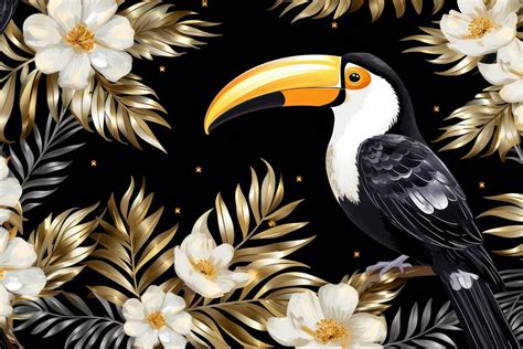 Seamless pattern toucan animal bird | Premium Photo Illustration - rawpixel