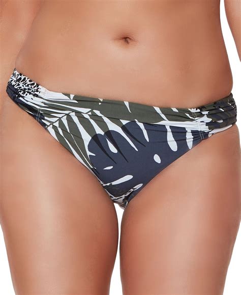 Bar III Moody Tropics Hipster Bikini Bottoms COUTUREPOINT
