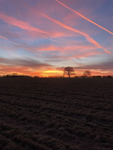 Farm sunset : r/sunset