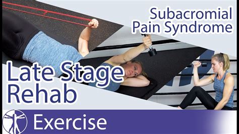 Subacromial Pain Syndrome Saps Late Phase Eccentric Rehab Youtube